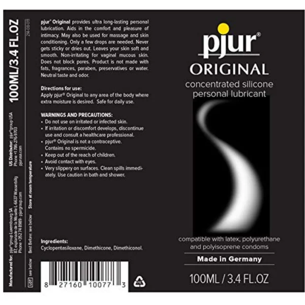 Pjur Original BodyGlide - Silicone-Based Lube | 10ml (0.34oz)