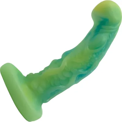 Pris Toys Talon 7 5 Dual Density Silicone Dildo Greenglow