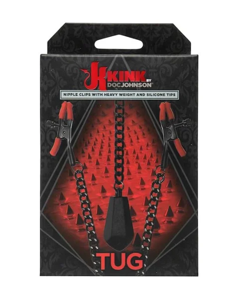 Nipple Clips With Heavy Weight - Black