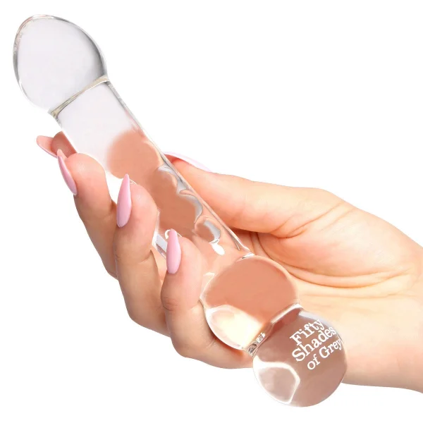 Fifty Shades - Drive Me Crazy Glass Dildo
