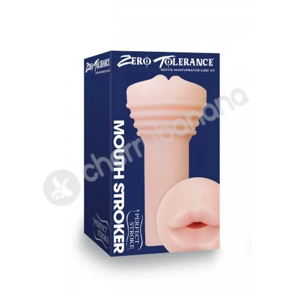 Perfect Stroke Masturbator With Mouth Stroker
