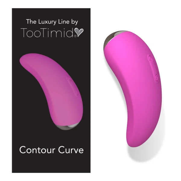Contour Curve Rechargeable Silicone Clit Stimulator