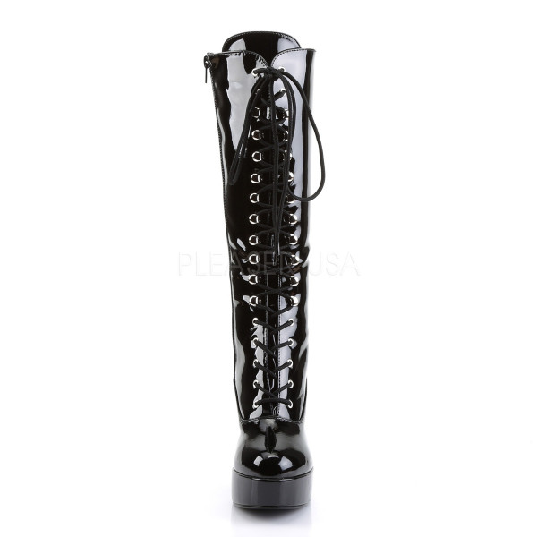 EXOTICA-2020 - 4" Heel Platform Lace Up Boot, Chunky Heel — image 14 of 16