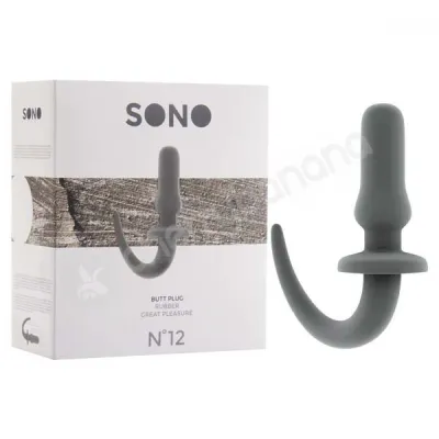Sono No 12 Grey Tailed Butt Plug