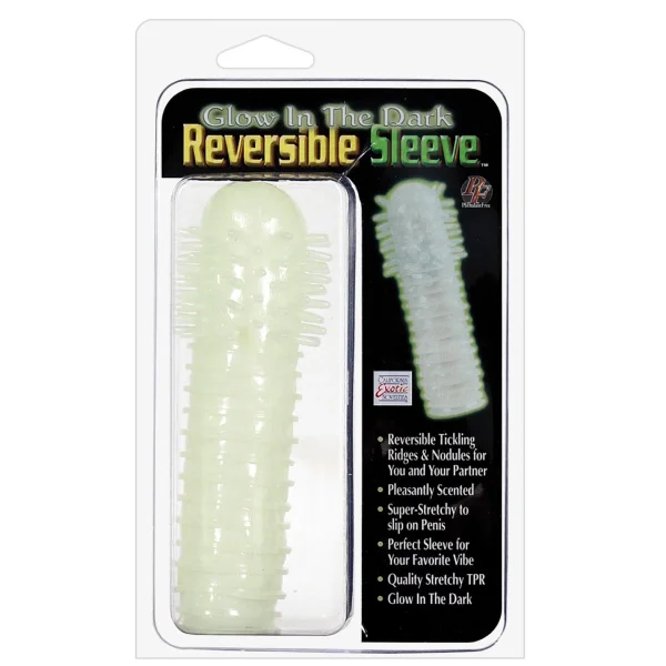 Glow-in-the-dark reversible sleeve