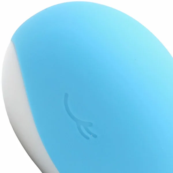 Doris The Whale Love Egg  Silicone Vibrator With Remote Control By Kiss Toy