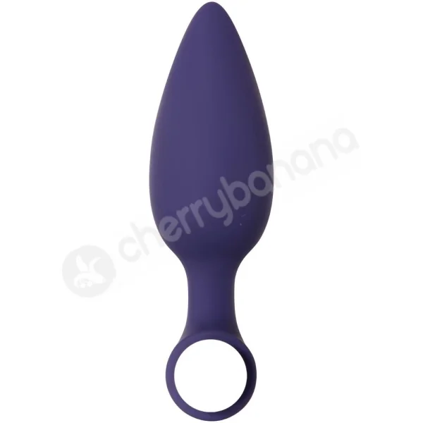 Evolved Dynamic Duo Blue 2 Sized Butt Plugs With Interchangeable Bullet Vibe