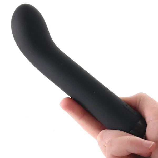 In A Bag Silicone Rechargeable G-Spot Vibrator By Doc Johnson - Black