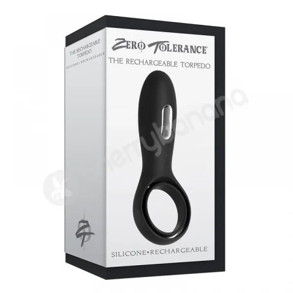 The Rechargeable Torpedo Vibrating Cock Ring