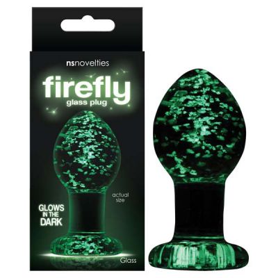 Glowing 3 1 Glass Butt Plug