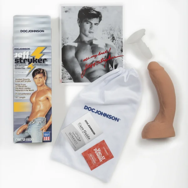 Jeff Stryker Ultraskyn 10" Realistic Cock With Removable Vac-U-Lock Suction Cup