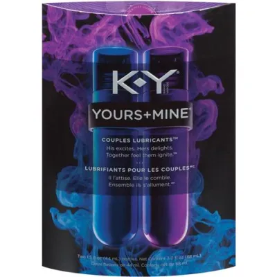 K Y Yours Mine Couples Lubricant