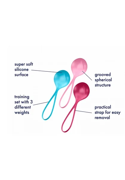 Satisfyer Strengthening Balls 3 Piece Set — image 4 of 10