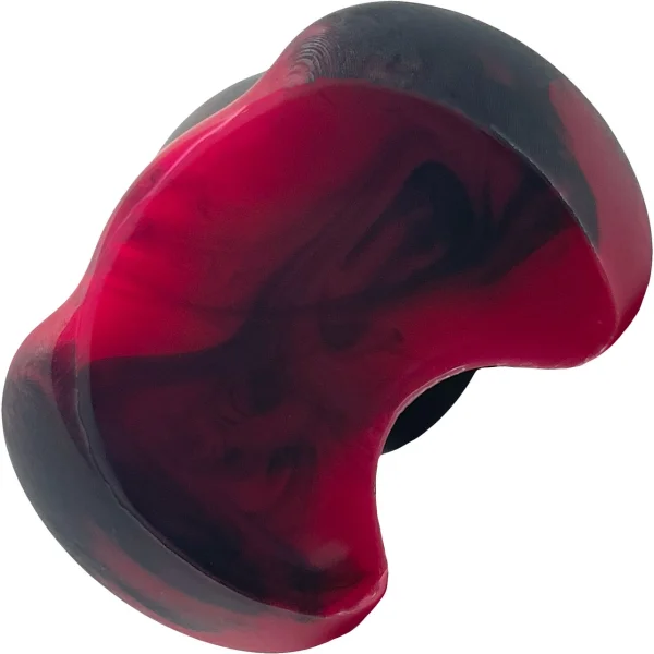 Topped Toys CHUTE 85 DP Silicone Butt Plug - Forge Red