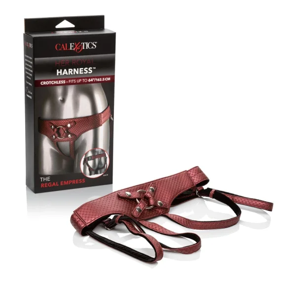 Her Royal Harness The Regal Empress Red — image 6 of 14