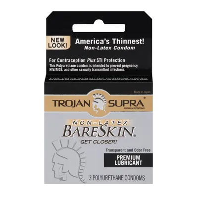 Trojan Supra Non Latex Bareskin Condom