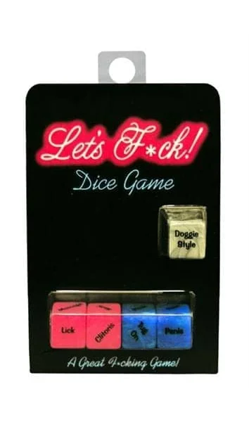 let's f*ck dice game
