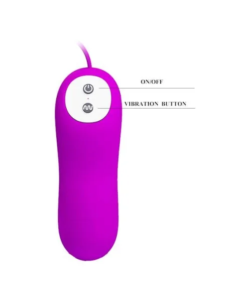 Irma Triple Stimulating Wired Love Egg - 3.5 Inch