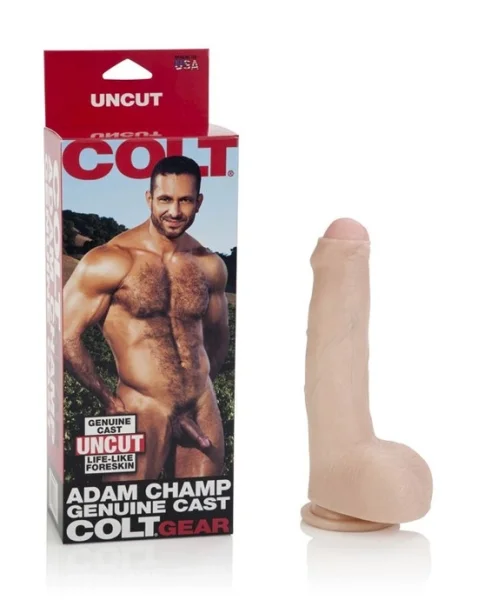 Colt Adam Champ Cock - Ivory - 8 Inch