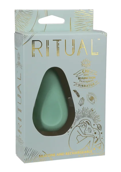 Ritual Chi Rechargeable Silicone Clitoral Vibrator by Doc Johnson