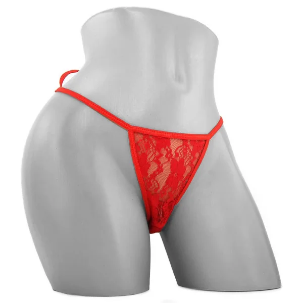 My Secret Screaming O Vibrating Panty Set - Red - Each