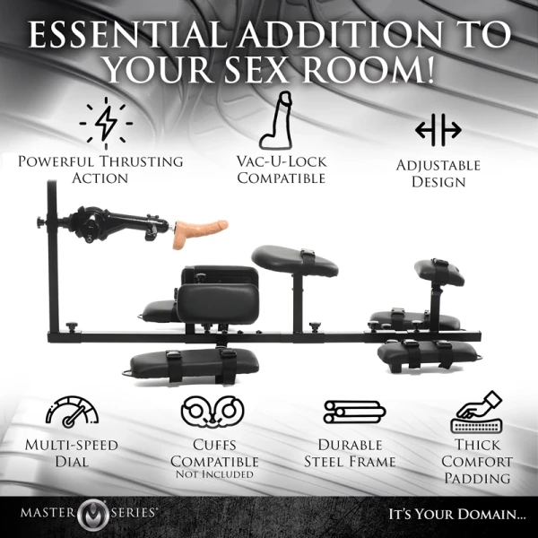Master Series Subversion Stockade and Sex Machine