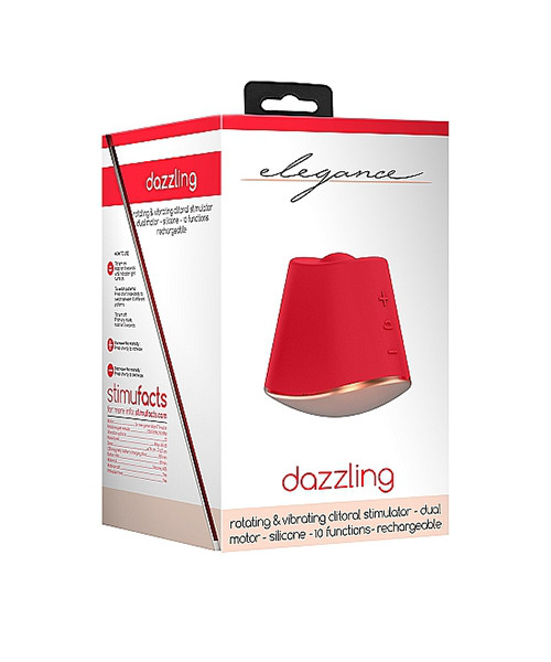 Rotating & Vibrating Clitoral Stimulator - Dazzling