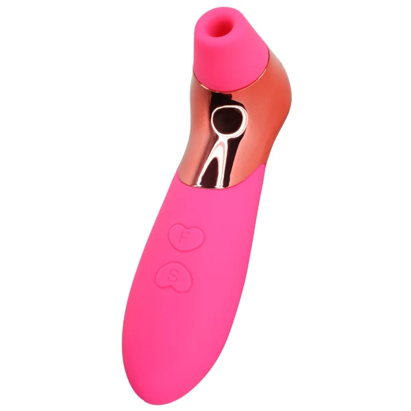 Silicone Vibrating & Pulsating Rechargeable Clit Sucker