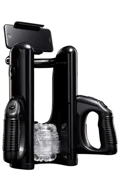FleshLight Quickshot Launch 13.9" Powered Auto Stroker Holder plus Phone Mount