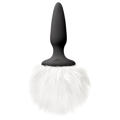 Bunny Tails Mini White Fur