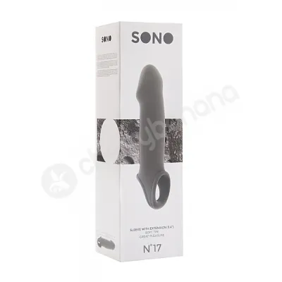 Sono No 17 Grey Dong Penis Extension Sleeve