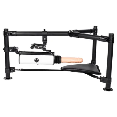 Bondara Colonel Climax Black Sex Machine with Dildo 5 7 Inch