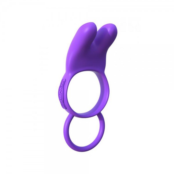 Fantasy C-ringz Twin Teazer Rabbit Ring - Purple