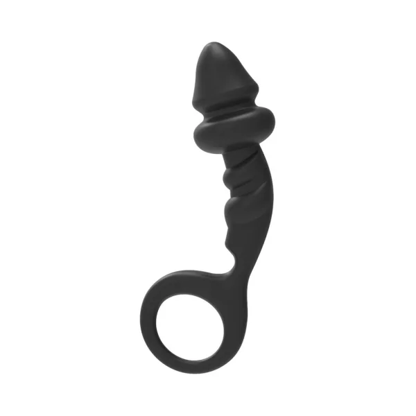 Si Silicone Prostate Plug (black) — image 6 of 7