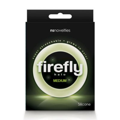 Firefly Halo Cock Ring Clear Medium