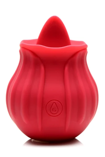 Inmi Bloomgasm Wild Violet - 3"  Clitoral Vibrator with Licking Tongue