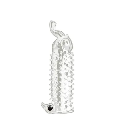 Elephant Vibrating Penis Extension Transparent