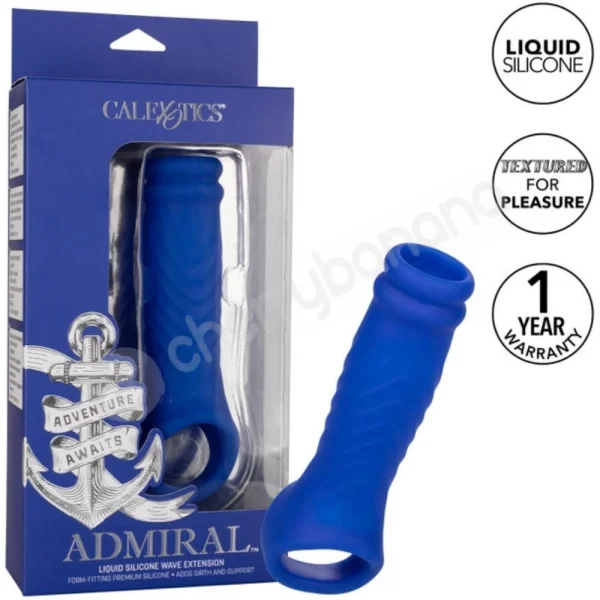 Admiral Liquid Silicone Wave Penis Extension Erection Support
