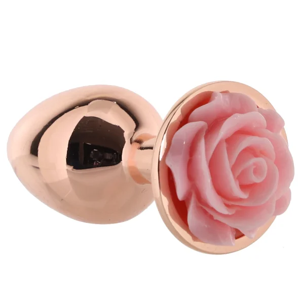 Booty Sparks Pink Rose Gold Anal Plug