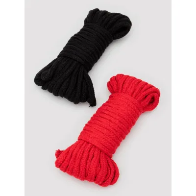 Bondage Boutique Soft Bondage Rope 10 Metre 2 Pack