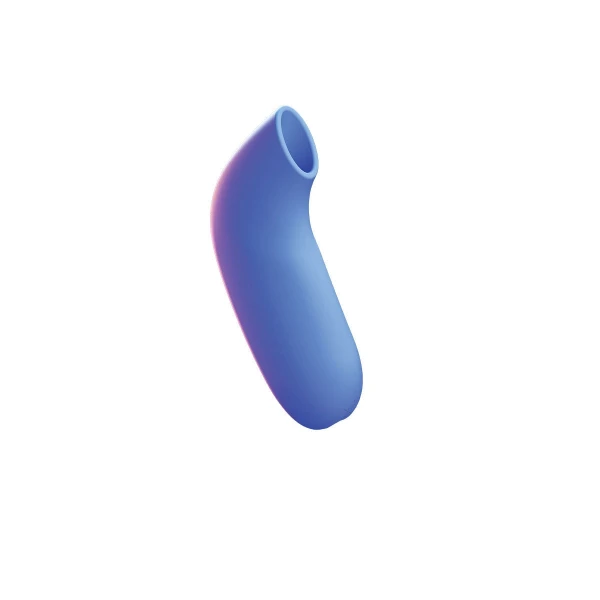 AER Silicone Rechargeable Waterproof Pressure Wave Suction Toy By Dame - Papaya