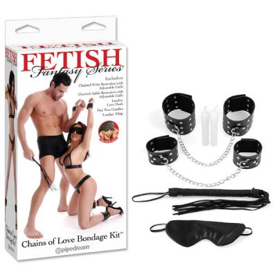 Chains Of Love Bondage Kit 5 Piece Set