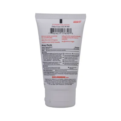 Doc Johnson Power Delay Cream 2 oz