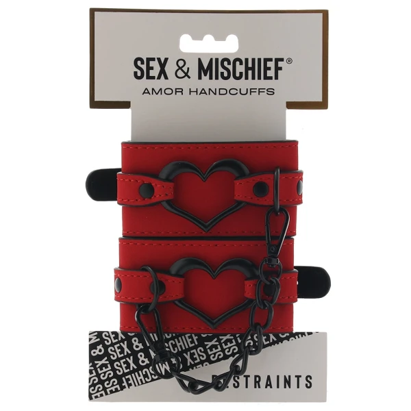 Sex & Mischief Amor Handcuffs By Sportsheets