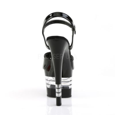 SKY 309LN 7 Stiletto Heel Ankle Strap Lined PF Sandal
