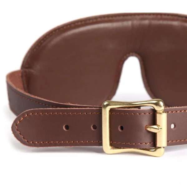 Red Room Blindfold Brown O/S