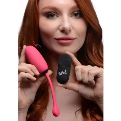 Remote Control 28x Silicone Plush Egg Pink