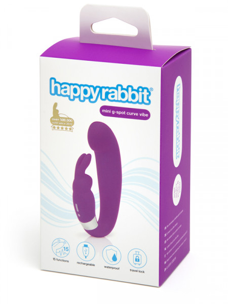 Happy Rabbit G-Spot Clitoral Curve Vibrator