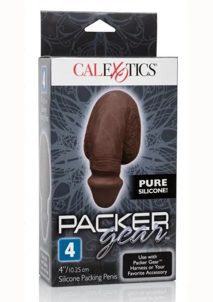 Packer Gear 4 inches Silicone Penis Packing Black — image 5 of 6
