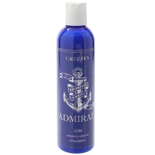 Admiral Cum Unscented Water-Based Personal Lubricant By CalExotics - 8 fl oz